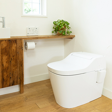 トイレ本体のリフォームにプラス！